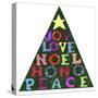 Blessings Christmas Tree-Cheryl Bartley-Stretched Canvas