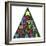 Blessings Christmas Tree-Cheryl Bartley-Framed Giclee Print