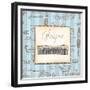 Bleu Beaute Feminine I-Charlene Audrey-Framed Premium Giclee Print