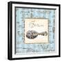 Bleu Beaute Feminine II-Charlene Audrey-Framed Art Print