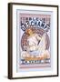 Bleu Deschamps En Vente Ici-Alphonse Mucha-Framed Art Print