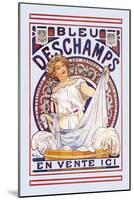 Bleu Deschamps En Vente Ici-Alphonse Mucha-Mounted Art Print