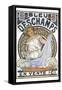 Bleu Dsechamps Sold Here-Alphonse Mucha-Framed Stretched Canvas