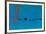 Bleu II-Joan Miro-Framed Art Print