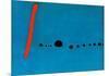 Bleu II-Joan Miro-Mounted Art Print
