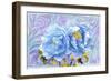 Bleu-Tina Lavoie-Framed Giclee Print