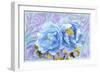 Bleu-Tina Lavoie-Framed Giclee Print