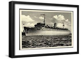 Blick Auf Das Kdf Dampfschiff Wilhelm Gustloff-null-Framed Premium Giclee Print