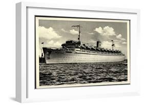 Blick Auf Das Kdf Dampfschiff Wilhelm Gustloff-null-Framed Giclee Print