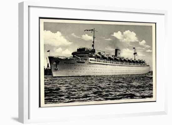 Blick Auf Das Kdf Dampfschiff Wilhelm Gustloff-null-Framed Giclee Print