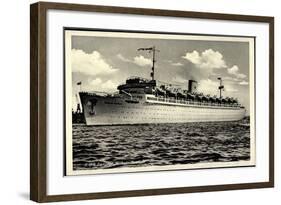 Blick Auf Das Kdf Dampfschiff Wilhelm Gustloff-null-Framed Giclee Print