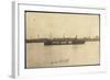 Blick Auf Den Tanker Le Quillebeuf, Hafen, Kräne-null-Framed Giclee Print