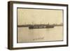 Blick Auf Den Tanker Le Quillebeuf, Hafen, Kräne-null-Framed Giclee Print