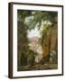 Blick vom Grab des Vergil auf die Stadt Neapel-Franz Ludwig Catel-Framed Giclee Print