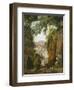 Blick vom Grab des Vergil auf die Stadt Neapel-Franz Ludwig Catel-Framed Premium Giclee Print