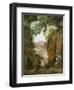 Blick vom Grab des Vergil auf die Stadt Neapel-Franz Ludwig Catel-Framed Premium Giclee Print