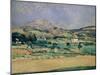 Blick Zum Mount Saint-Victoire, 1882/85-Paul Cézanne-Mounted Giclee Print