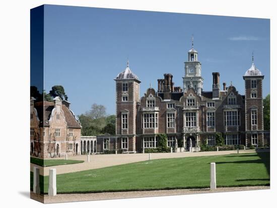 Blickling Hall, National Trust Property Dating from the Early 17th Century, Blickling, England-Nedra Westwater-Stretched Canvas