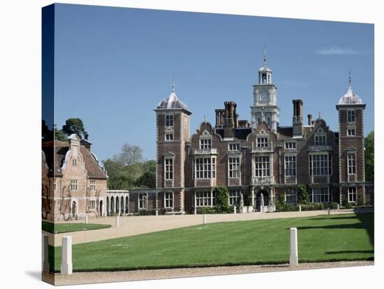 Blickling Hall, National Trust Property Dating from the Early 17th Century, Blickling, England-Nedra Westwater-Stretched Canvas