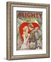 Blighty, First Issue WWI Uniforms Magazine, UK, 1918-null-Framed Giclee Print