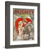 Blighty, First Issue WWI Uniforms Magazine, UK, 1918-null-Framed Giclee Print