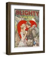 Blighty, First Issue WWI Uniforms Magazine, UK, 1918-null-Framed Giclee Print