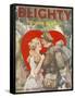 Blighty, First Issue WWI Uniforms Magazine, UK, 1918-null-Framed Stretched Canvas