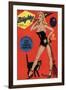 Blighty, Glamour Pin-Ups Models Halloween Magazine, UK, 1958-null-Framed Giclee Print