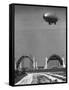 Blimp Hangar-Andreas Feininger-Framed Stretched Canvas