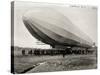 Blimp, Zeppelin No. 3, on Ground-null-Stretched Canvas