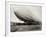 Blimp, Zeppelin No. 3, on Ground-null-Framed Photographic Print