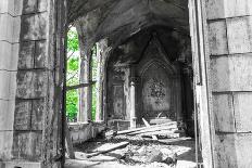 The Ruins of the Gothic Buildings-Blincov-Photographic Print