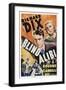 Blind Alibi, Top from Left: Richard Dix, Whitney Bourne, 1938-null-Framed Art Print