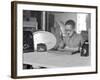 Blind Craftsman 1930s-null-Framed Photographic Print