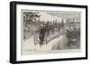 Blind Cyclists on their Way from London to Derby-Charles Joseph Staniland-Framed Giclee Print