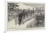 Blind Cyclists on their Way from London to Derby-Charles Joseph Staniland-Framed Giclee Print