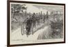 Blind Cyclists on their Way from London to Derby-Charles Joseph Staniland-Framed Giclee Print