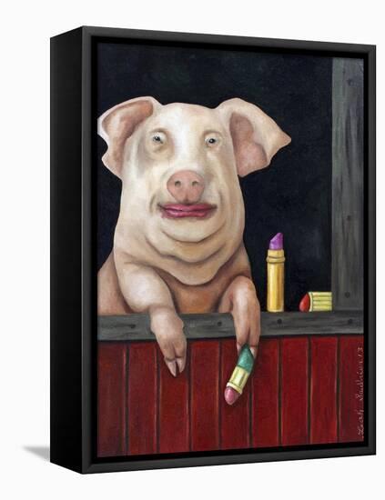 Blind Date-Leah Saulnier-Framed Stretched Canvas