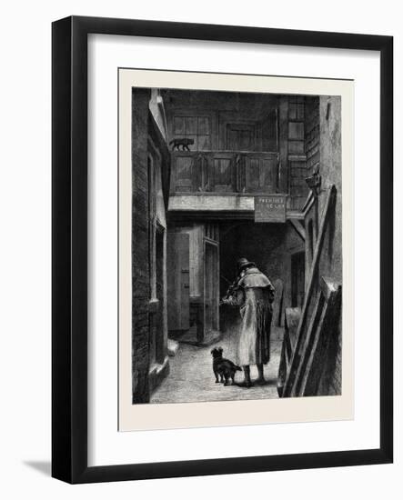 Blind, from the Picture by A.W. Bayes, in the Dudley Gallery-null-Framed Giclee Print