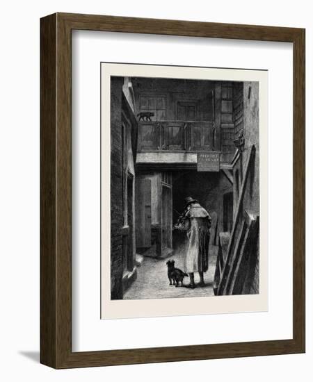 Blind, from the Picture by A.W. Bayes, in the Dudley Gallery-null-Framed Giclee Print