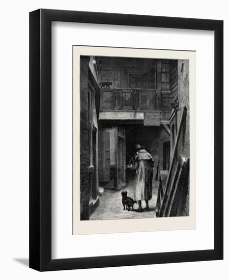 Blind, from the Picture by A.W. Bayes, in the Dudley Gallery-null-Framed Giclee Print