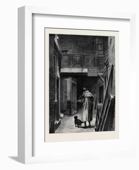 Blind, from the Picture by A.W. Bayes, in the Dudley Gallery-null-Framed Giclee Print