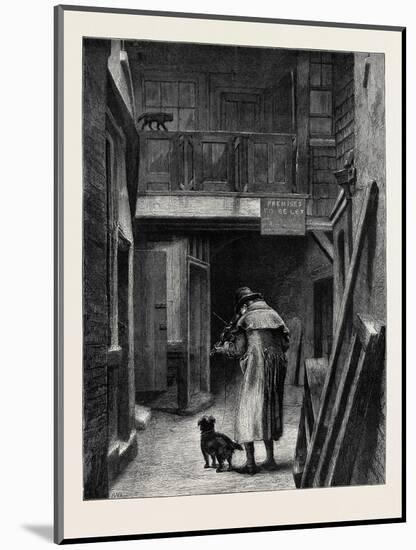 Blind, from the Picture by A.W. Bayes, in the Dudley Gallery-null-Mounted Giclee Print