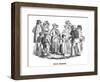 Blind Hannah Brentford, 1827-null-Framed Art Print