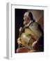 Blind Hurdy-Gurdy Player, 1610-1630-Georges de La Tour-Framed Giclee Print