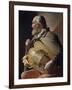 Blind Hurdy-Gurdy Player, 1610-1630-Georges de La Tour-Framed Giclee Print