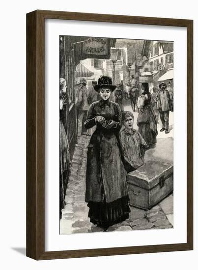 Blind Love, by Wilkie Collins-Amedee Forestier-Framed Giclee Print