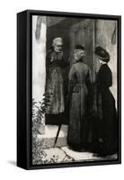 Blind Love, by Wilkie Collins-Amedee Forestier-Framed Stretched Canvas