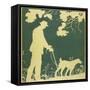 Blind Man and Dog-Mildred R Lamb-Framed Stretched Canvas