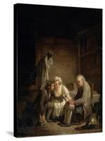 Blind Man Deceived, C1755-Jean-Baptiste Greuze-Stretched Canvas